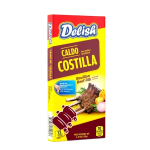 Delish Costilla Bouillon 10g x12 (Carton)