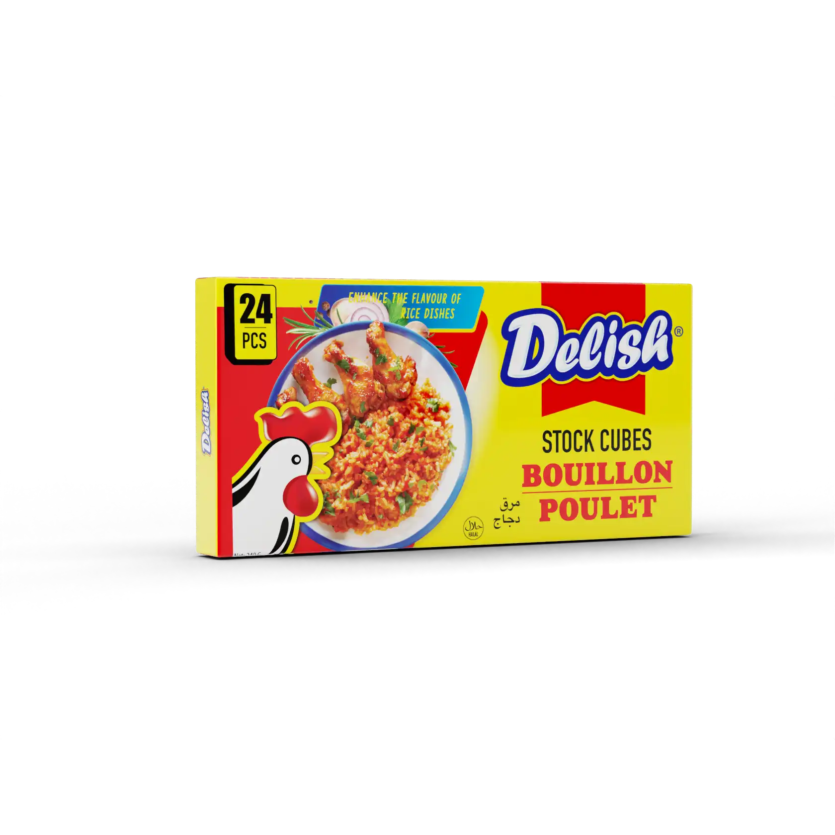 Delish Chicken Bouillon 10g x24 (Carton)