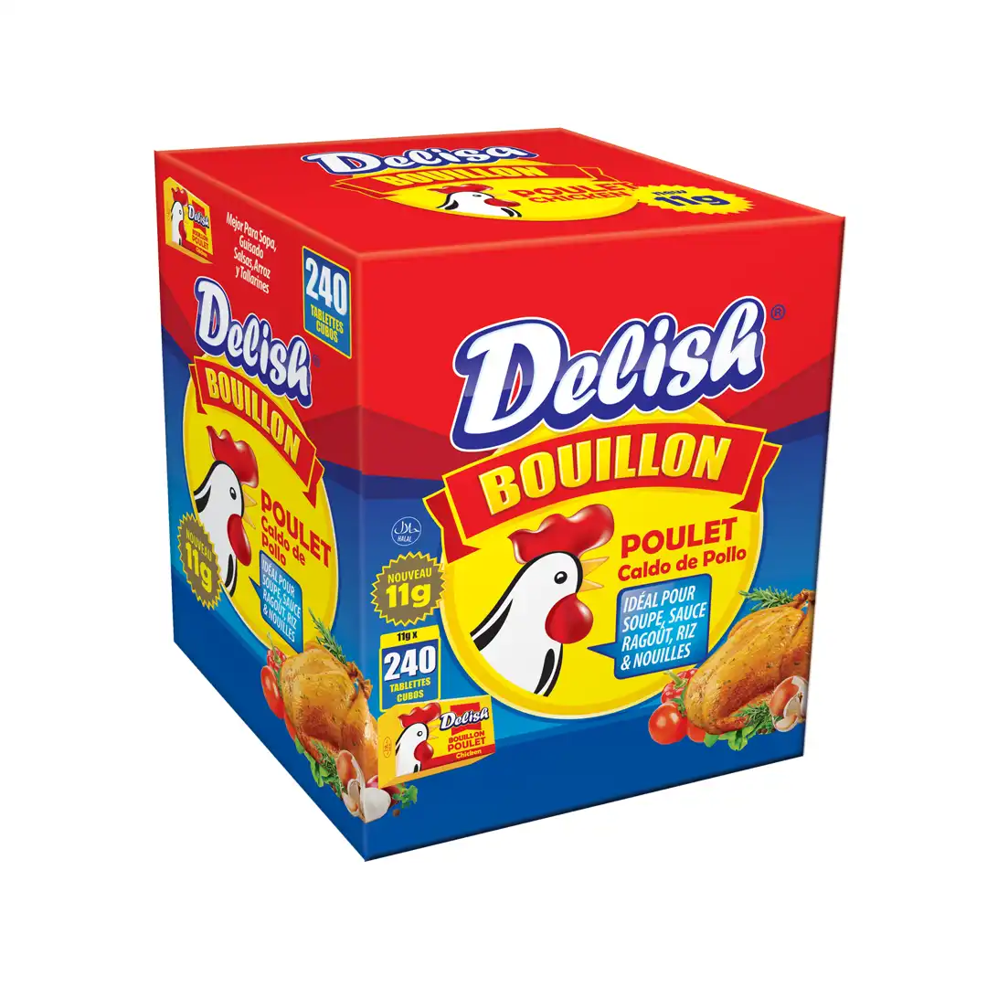 Delish Chicken Bouillon 10g x240 (Carton)