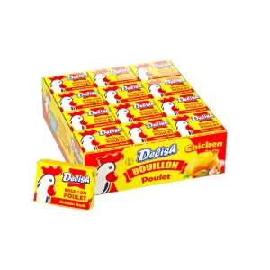 Delish Chicken Bouillon 10g x48 (Tray)