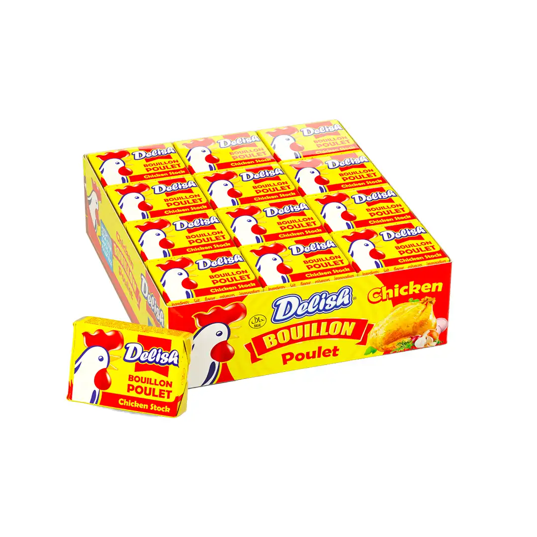 Delish Chicken Bouillon 10g x48 (Tray)