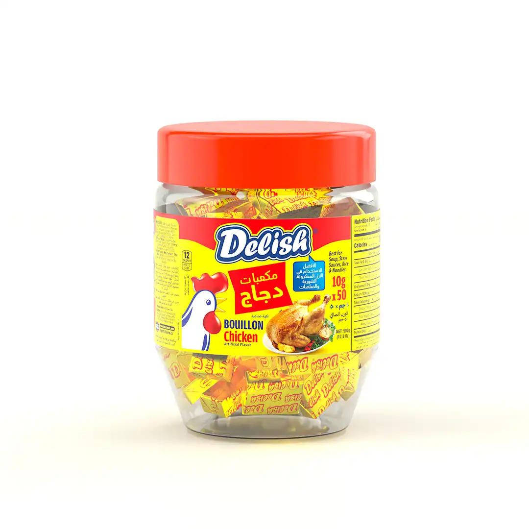 Delish Chicken Bouillon 10g x50 (Pet)