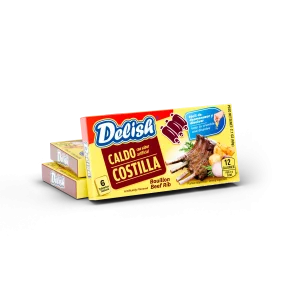 Delish Costilla Bouillon 10g x6 (Carton)
