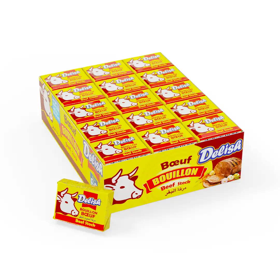 Delish Beef Bouillon 10g x60 (Tray)