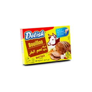 Delish Beef Bouillon 10g x8 (Carton)