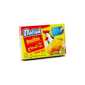 Delish Chicken Bouillon 10g x8 (Carton)