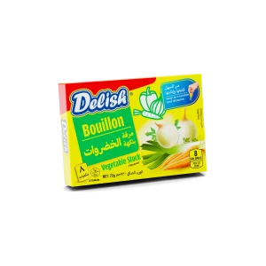 Delish Vegetable Bouillon 10g x8 (Carton)