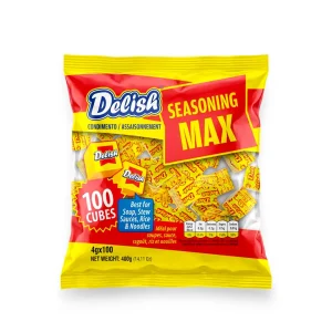 Delish Seasoning Max Bouillon Cubes 4g x100 (Bag)