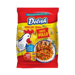 Delish Chicken Bouillon Cubes 4g x100 (Bag)