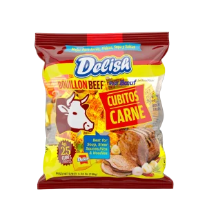 Delish Beef Bouillon Cubes 4g x25 (Bag)