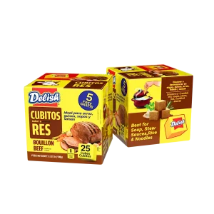 Delish Beef Bouillon Cubes 4g x25 (Carton)