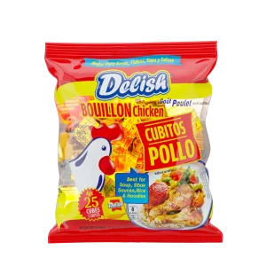 Delish Chicken Bouillon Cubes 4g x25 (Bag)