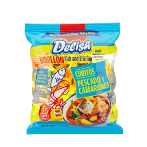 Delish Fish Shrimp Bouillon Cubes 4g x25 (Bag)