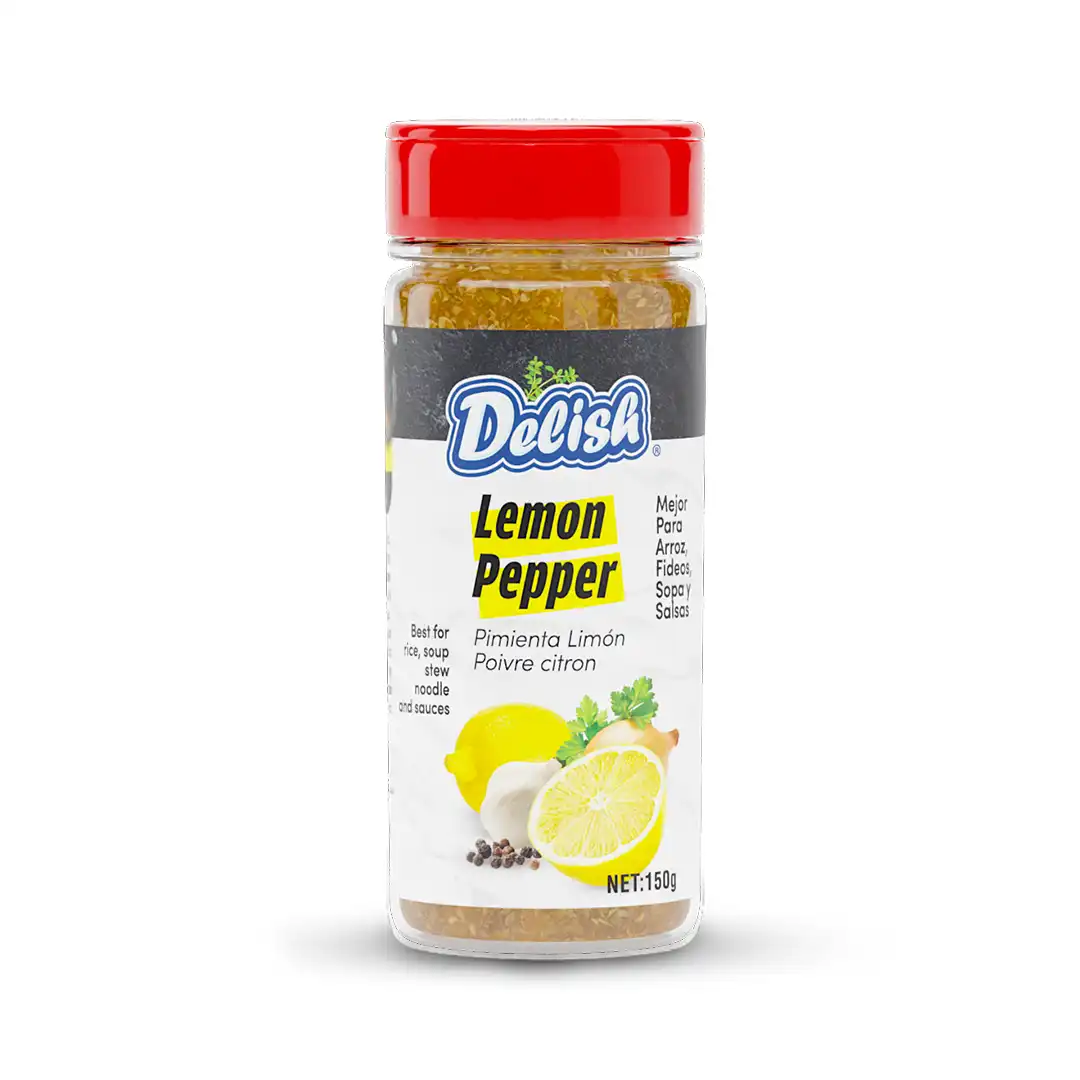 Delish Lemon Pepper 200g